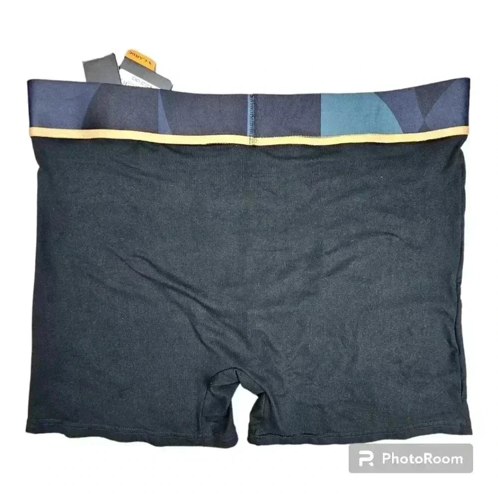RBX Boxer Briefs black 6" inseam NWT Large or XL - Picture 2 of 7